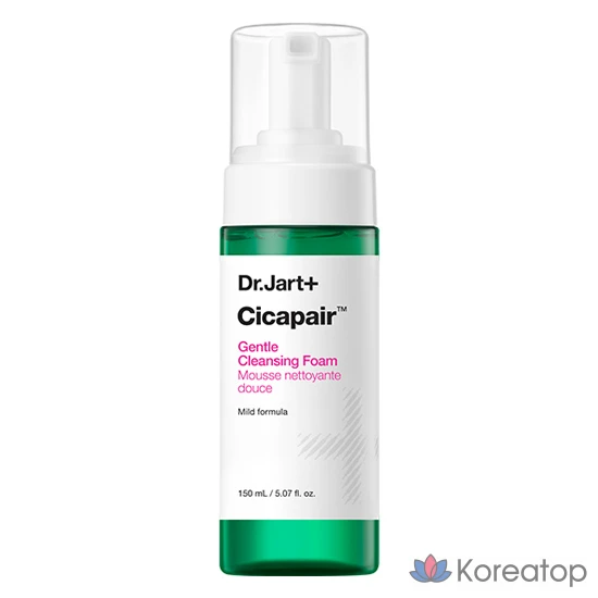Очищающая пенка Dr. Jart+ Cicapair Gentle Cleansing Foam, 150 мл, 1 шт.