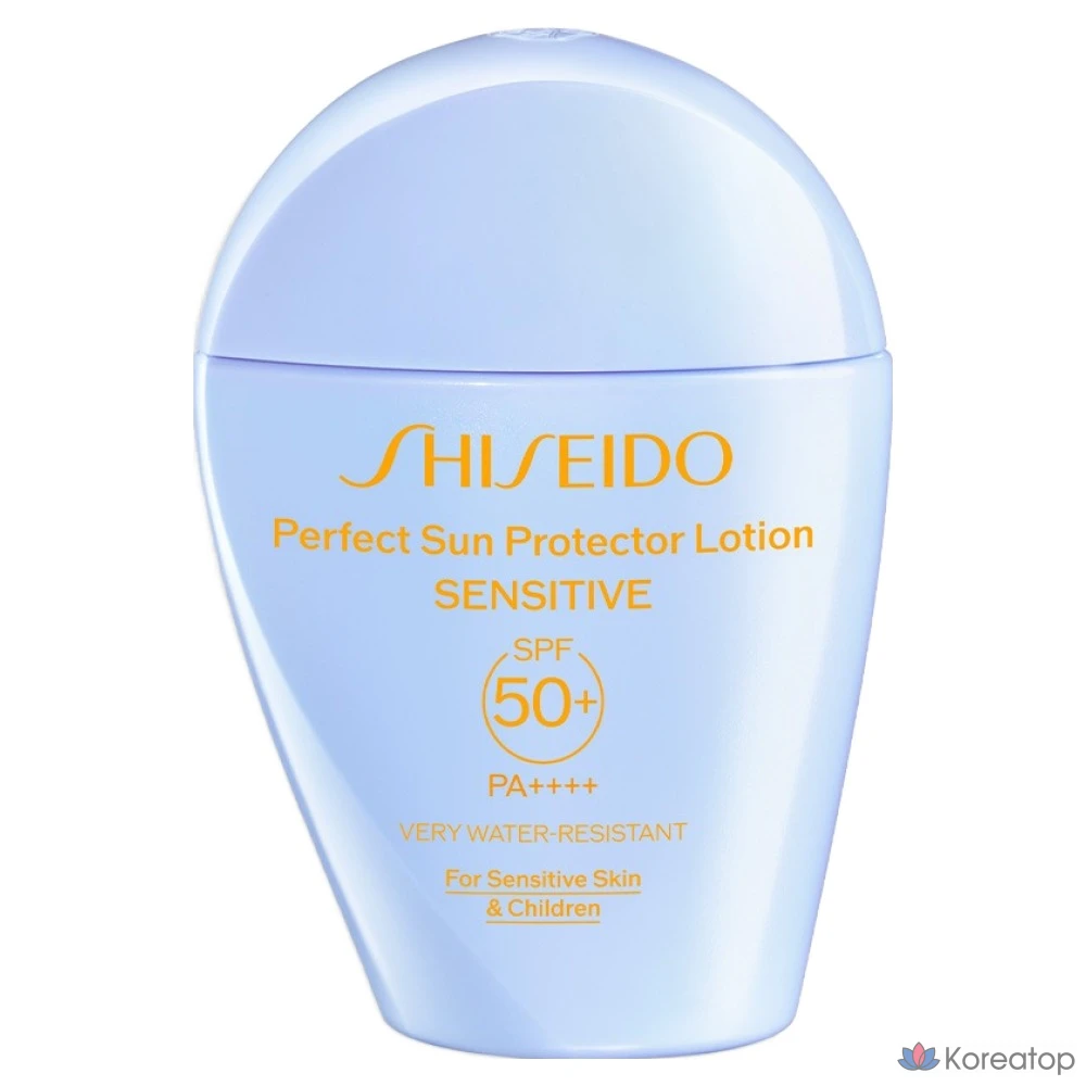 Солнцезащитный крем Shiseido Perfect Sun Protector Lotion Sensitive SPF50+ PA++++, 50 мл, 1 шт.