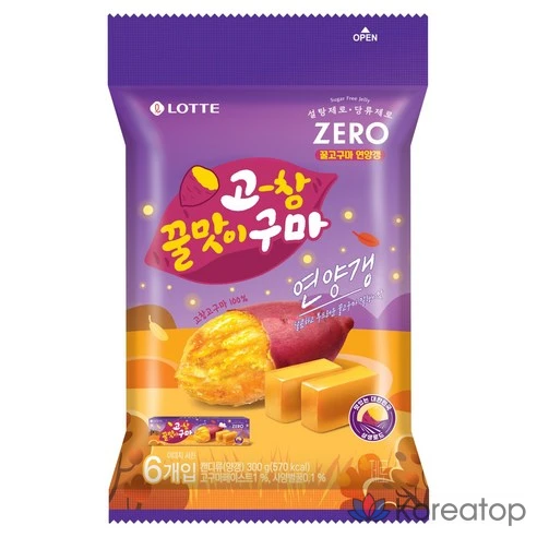 Желе из сладкого картофеля Lotte Zero