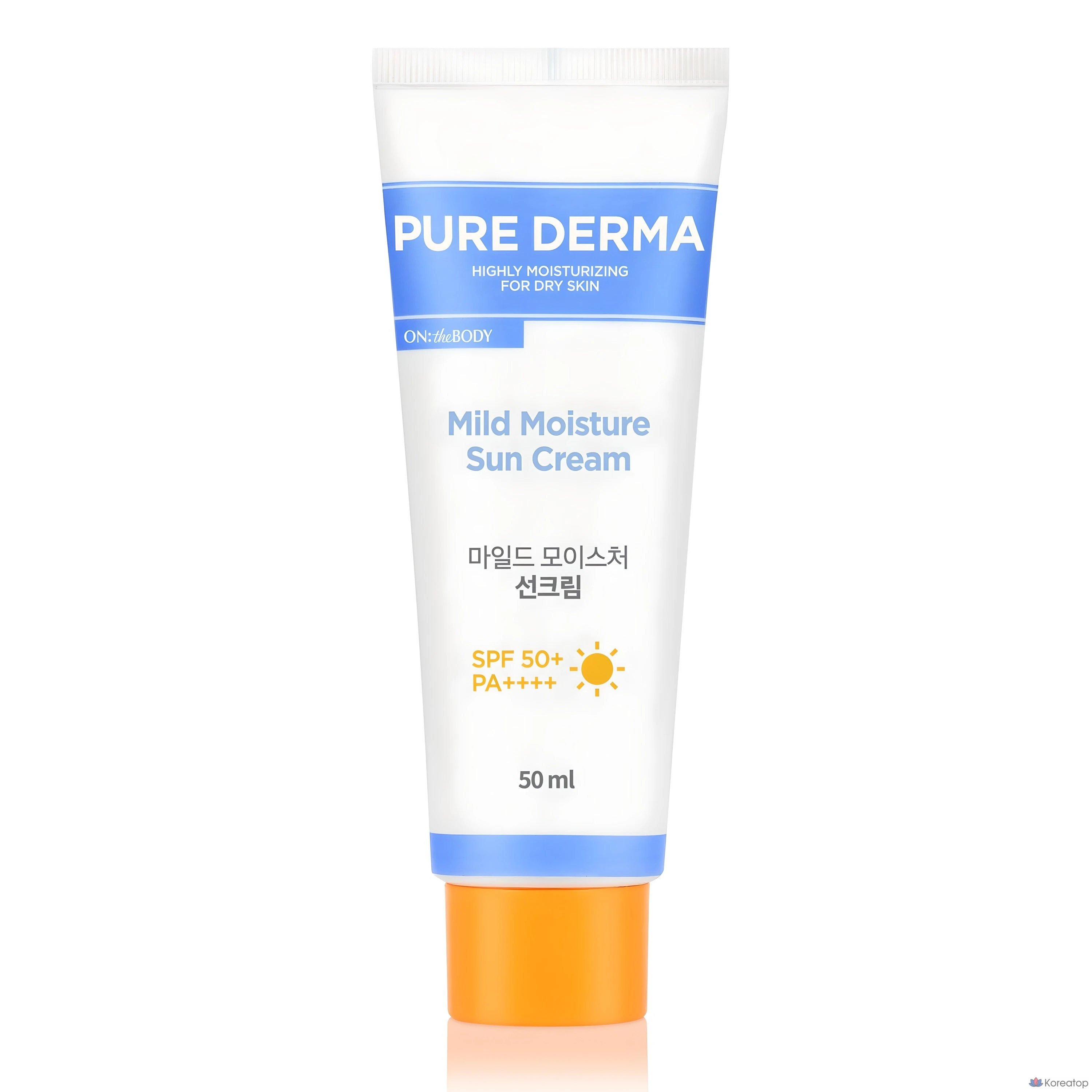 Солнцезащитный крем Purederma Mild Moisture Sunscreen SPF50+ PA++++ для тела, 50 мл, 1 шт.