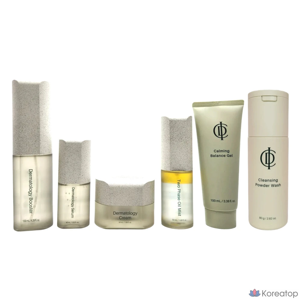 Набор для ухода Incellderm 6-piece Set (Basic 5-piece + Powder), 1 шт.