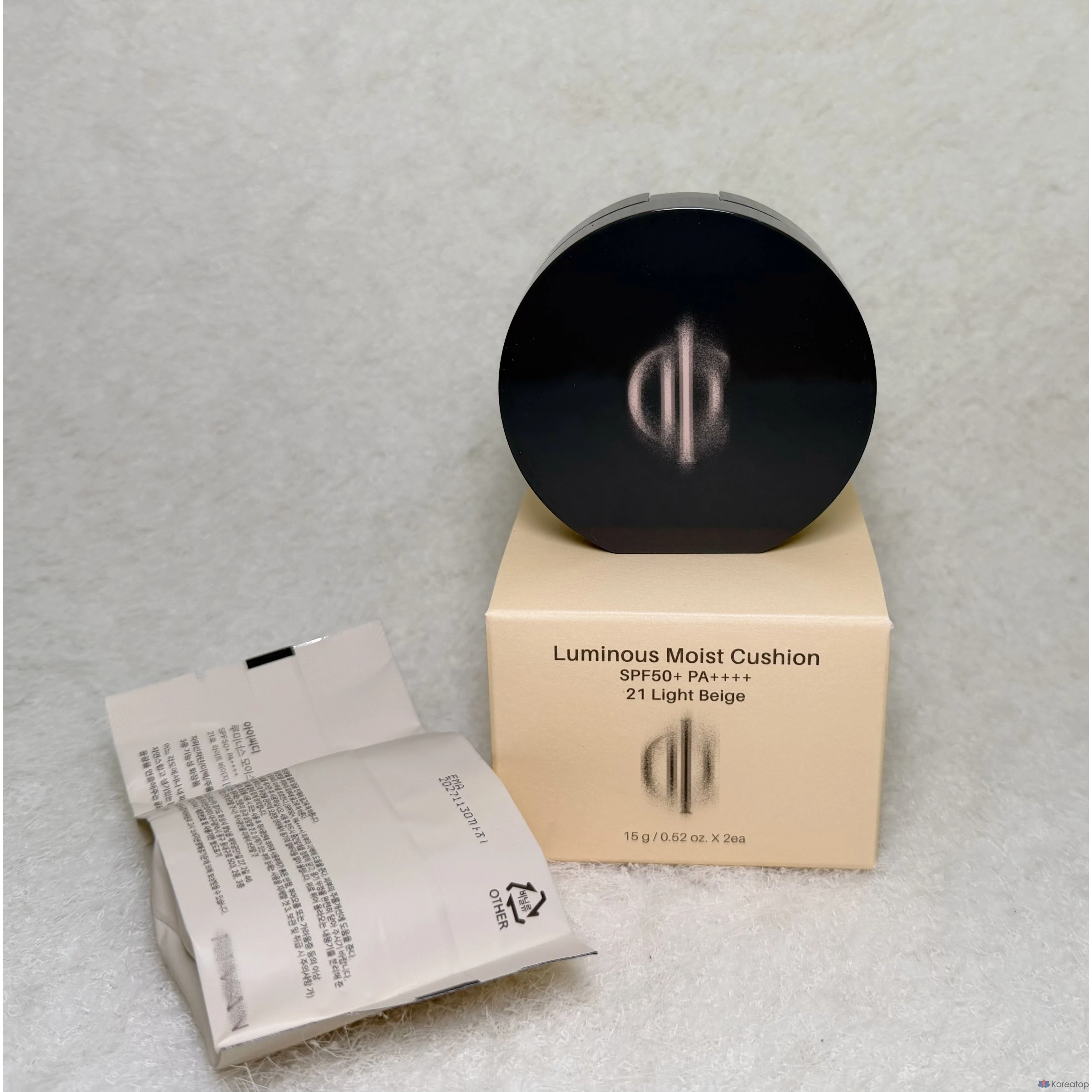Кушон Incellderm Radiansom 100 Ampoule Cushion (основной блок + сменный блок), 1 шт.