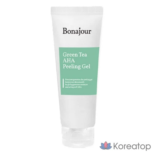 Пилинг-гель с зеленым чаем Bonajour Green Tea AHA