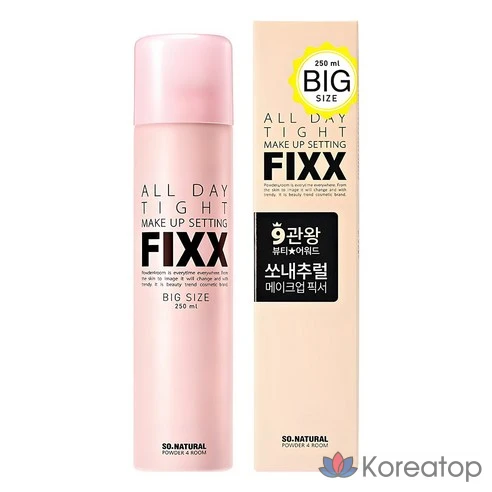 Фиксатор для макияжа So Natural Powder Forum All Day Tight, 250 мл
