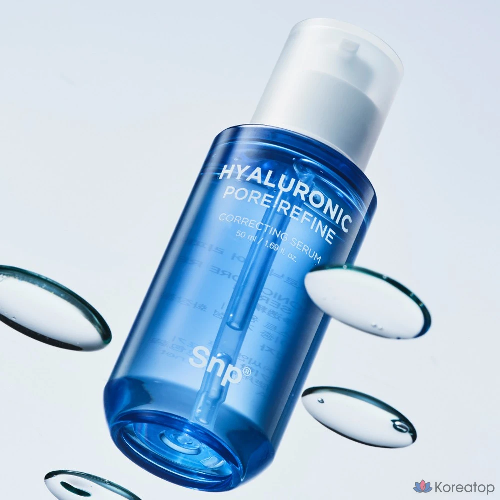 Сыворотка SNP Hyaluronic Pore Refine Correcting Real Moisture Serum, 50 мл, 1 шт.