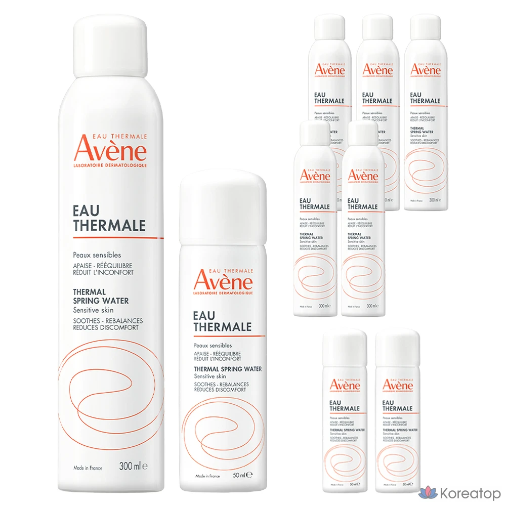 Спрей-мист Avene Eau Thermale, 300 мл x 2 шт. + 50 мл, 3 шт.