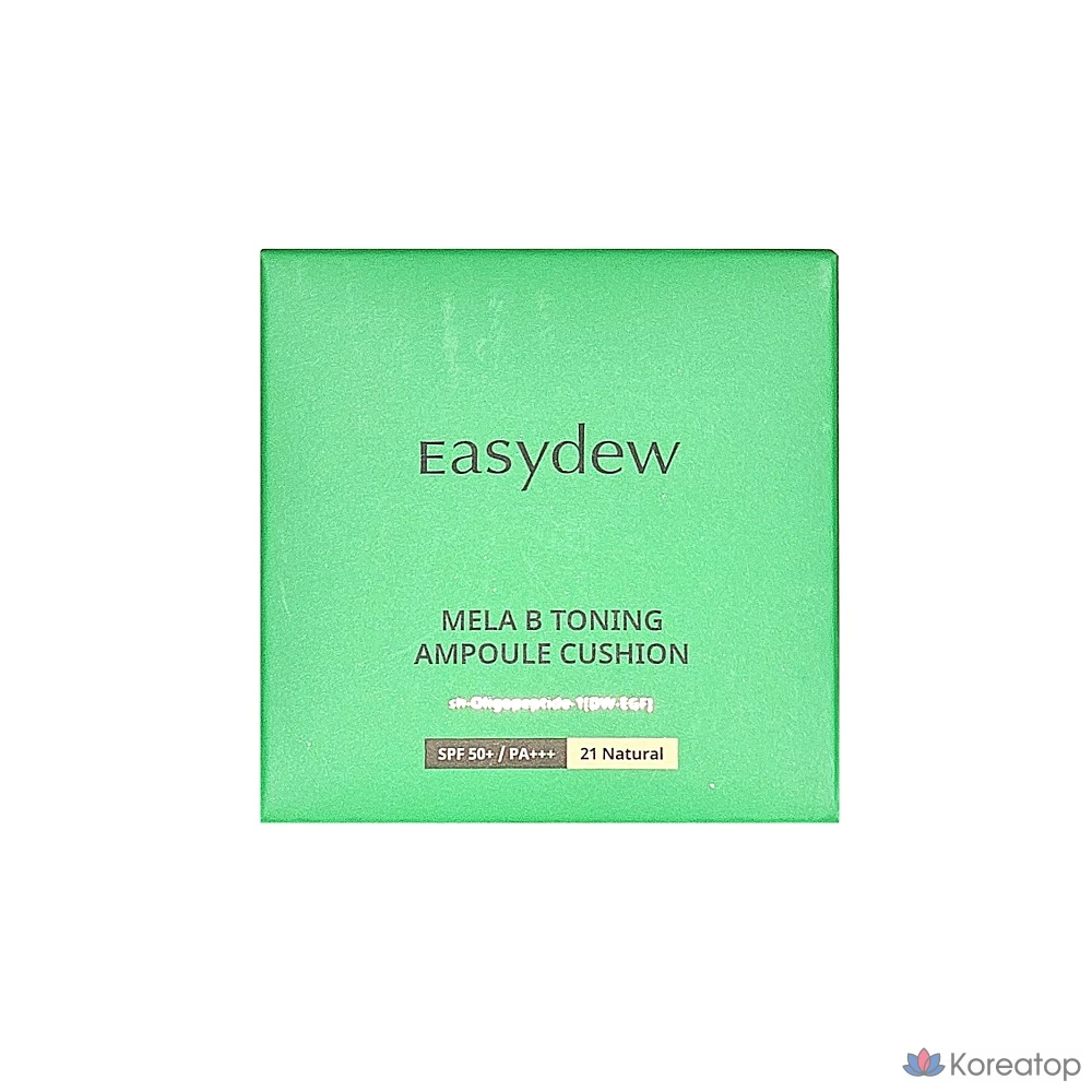 Кушон Easydew Mela B Toning Gimi Ampoule Cushion, оттенок 21 Natural, 13 г, 1 шт.