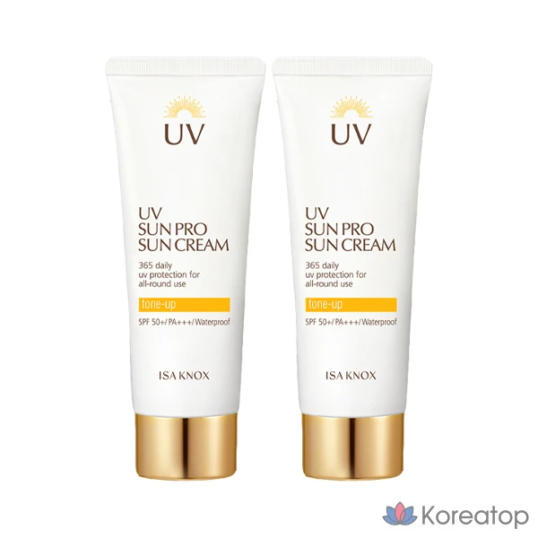 Набор для ухода Isa Knox UV Sunpro 365 Daily Cover Sun Duo Set, 140 мл, 1 шт.