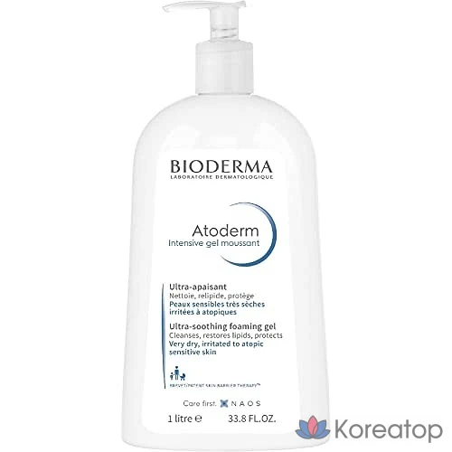 Bioderma Atoderm Intensiv Gel Очищающий гель Musang, 1 шт., 1 л