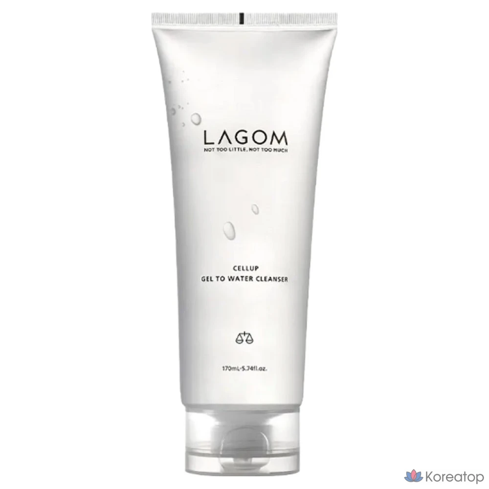 Гель-тоник для умывания LAGOM Cellup Gel to Water Cleanser, 170 мл, 1 шт.