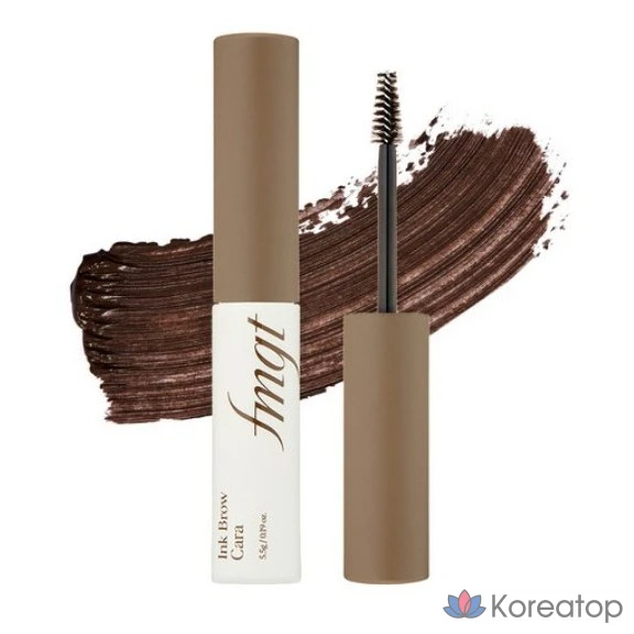 Стойкие карандаши для бровей FMGT The Face Shop Ink Brow Longwear Cara 5.5g, оттенок 04 Ash Brown, 1 шт.