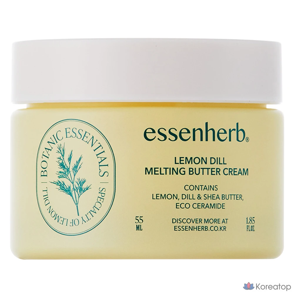 Крем-масло EssenHerb с лимоном и укропом, 55 мл, 1 упаковка