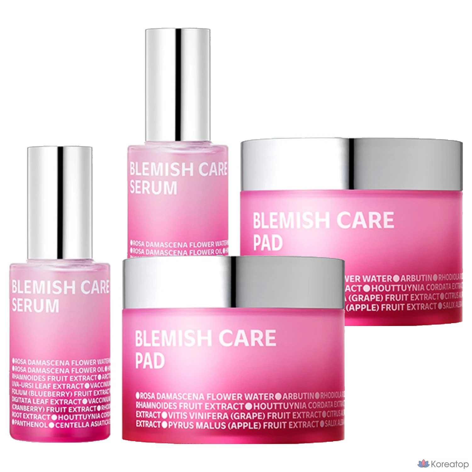Сыворотка от прыщей Isoi Blemish Care Up Blemish Rose Serum, 35 мл, подушечки от прыщей 60 пенсов, набор из 2 комплектов.