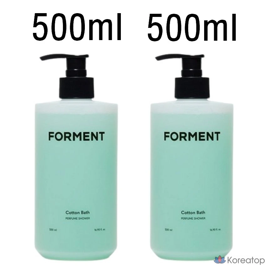 Парфюмированный гель для душа Forment с ароматом хлопка, 500 мл, 1 шт.