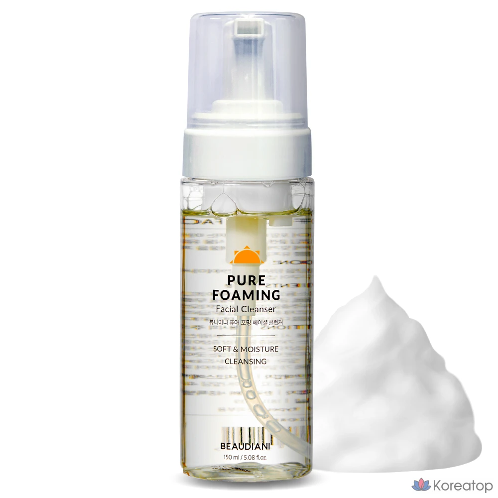 Пенка для умывания Beaudiani Pure, 150 мл, 1 шт.
