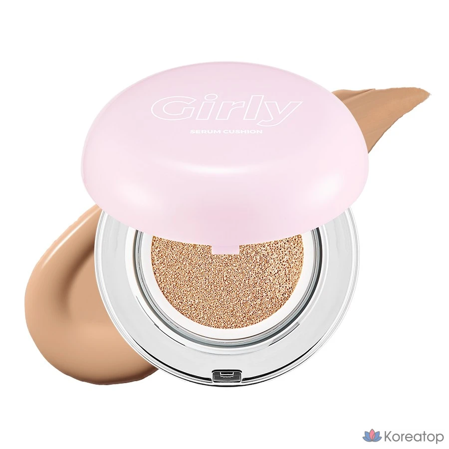 Сыворотка-кушон BLESSED MOON Girly Serum Cushion, 15 г, объем 25,9 г, 1 шт.