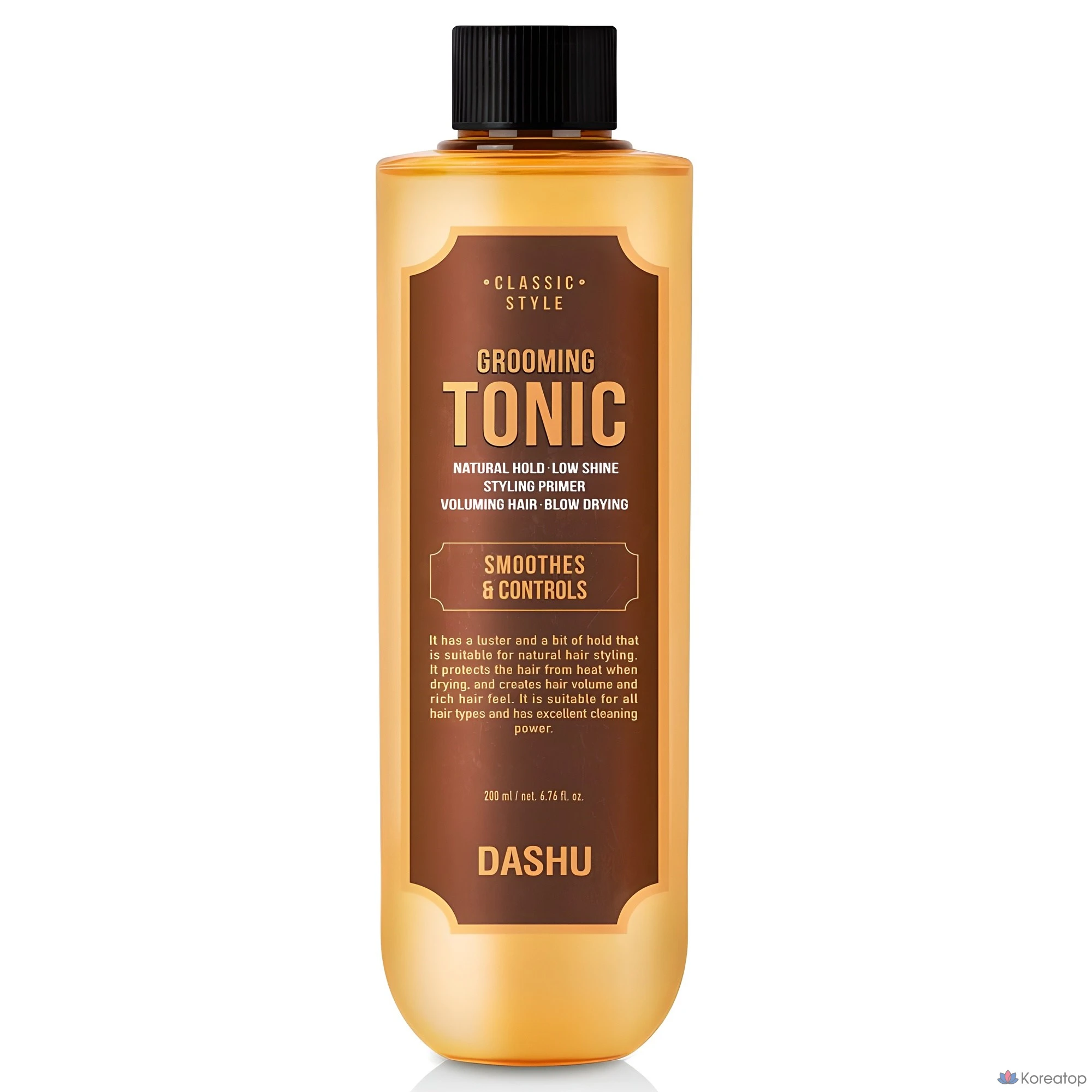 Восковая паста для укладки волос DASHU Classic Volume Grooming Tonic Hair Wax, 200 мл, 1 шт.