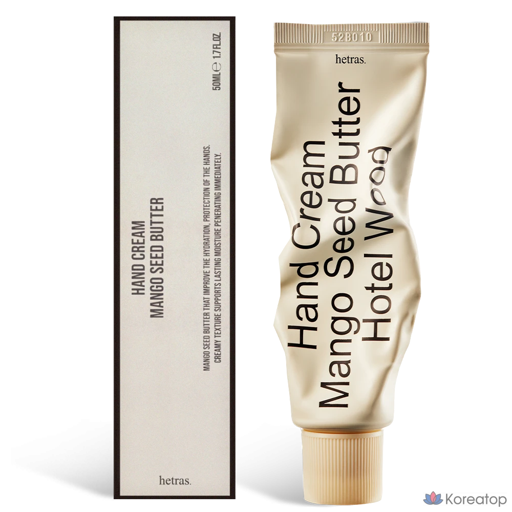 Hetras Perfume Silky Touch Hand Cream, 50 мл, 1 шт., Hotel Wood