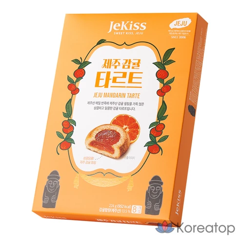 Пирог с мандаринами Jeckis Jeju