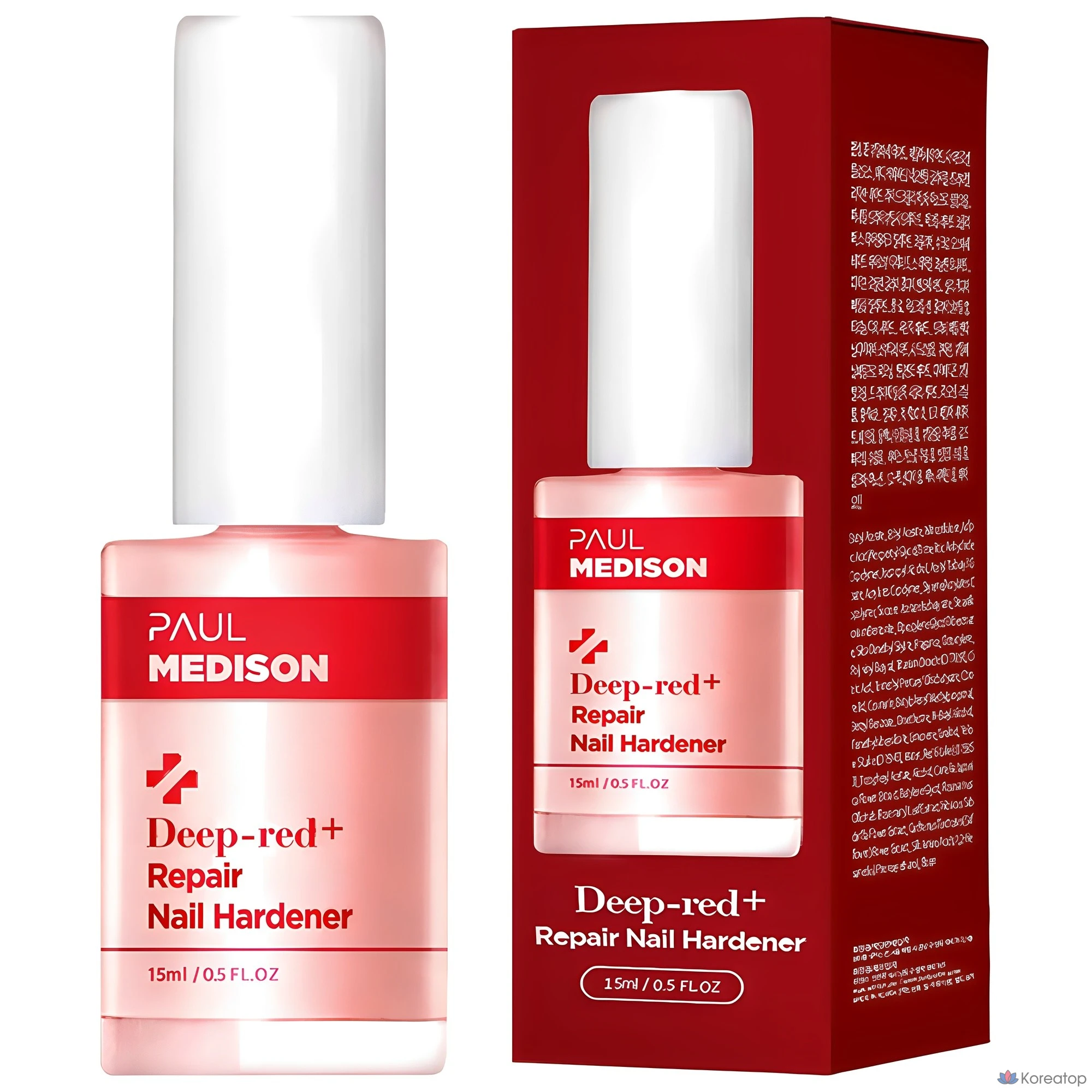 Питательное средство для ногтей PAUL MEDISON Deep Red Repair Nail Nutrition, 15 мл, 1 шт.