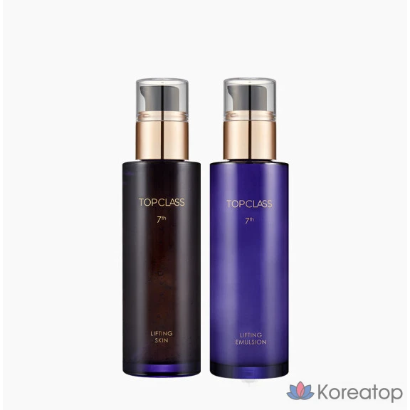 Charmzone Top Class Lifting Duo Skin + Emulsion, 4 комплекта