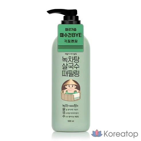 Скраб для тела с экстрактом зеленого чая Elizavecca Greentea Salt Body Scrub, 600 г