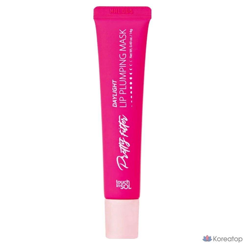 Маска для увеличения объема губ Touch in Sol Pretty Filter Daylight Lip Plumping Mask, 1 шт.