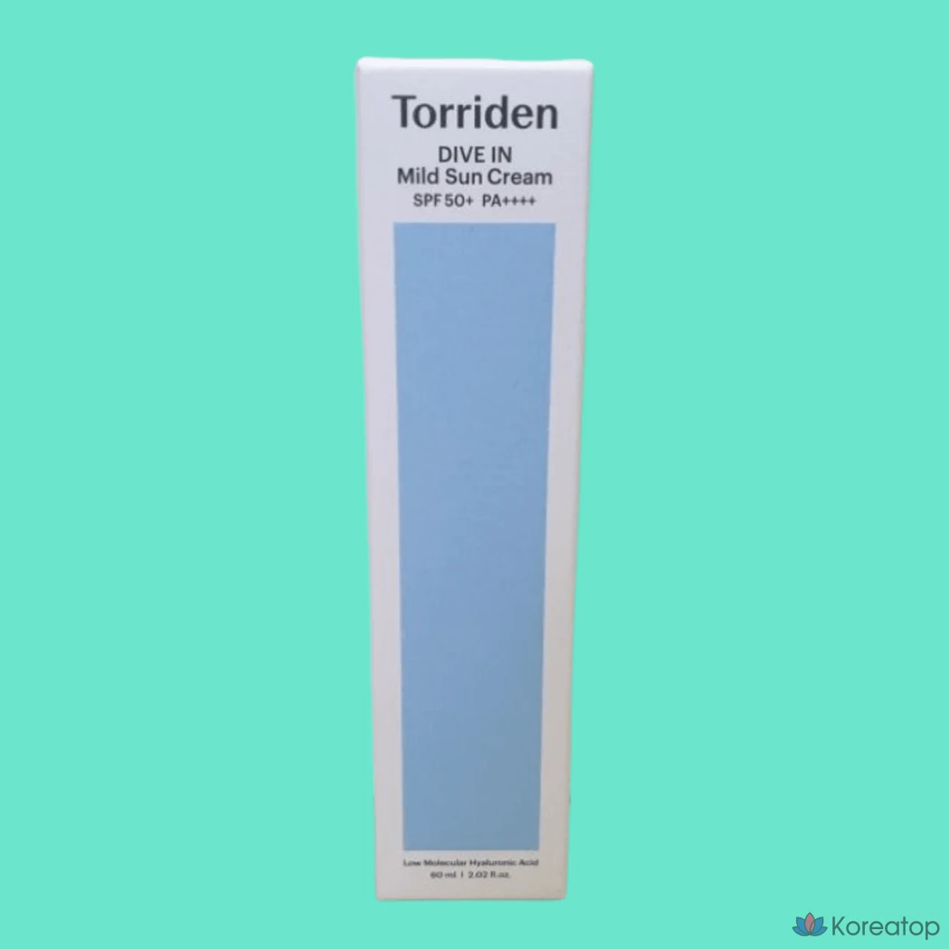 Солнцезащитный крем Torriden Dive-In Mild Sunscreen, 60 мл, 1 шт.