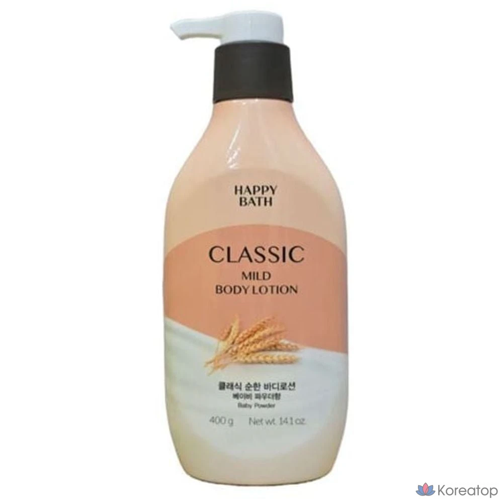Увлажняющий лосьон для тела Happy Bath Baby Powder, 1 шт.