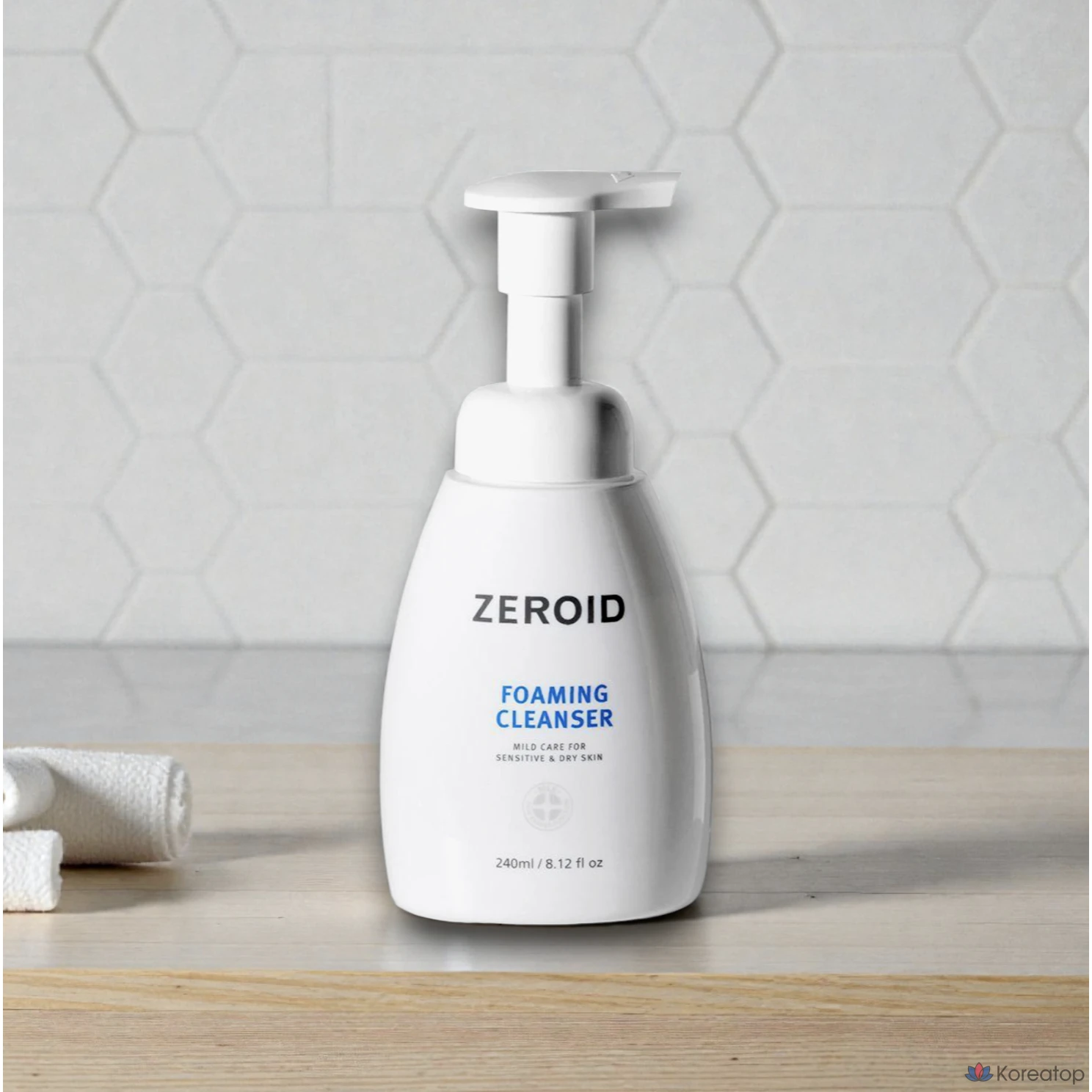 Пенящееся очищающее средство Zeroid, 240 мл, 1 шт.