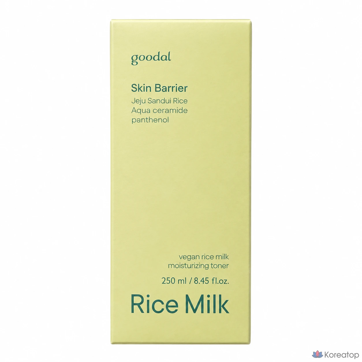 Тонер Goodal Vegan Rice Milk Moisturizing Toner, 250 мл, 1 шт.