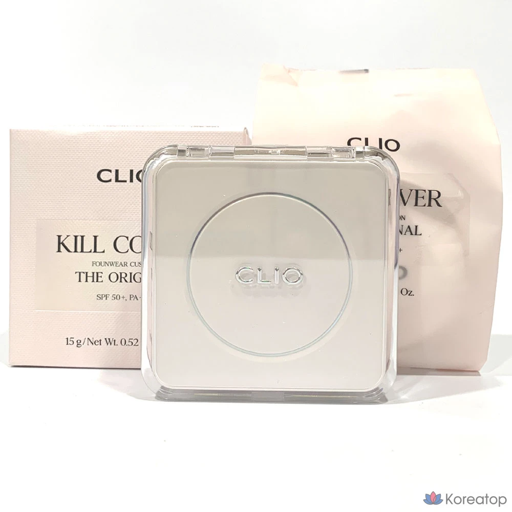 Кушон Clio Kill Cover Founwear Cushion, оттенок Linen, 15 г, 2 шт.