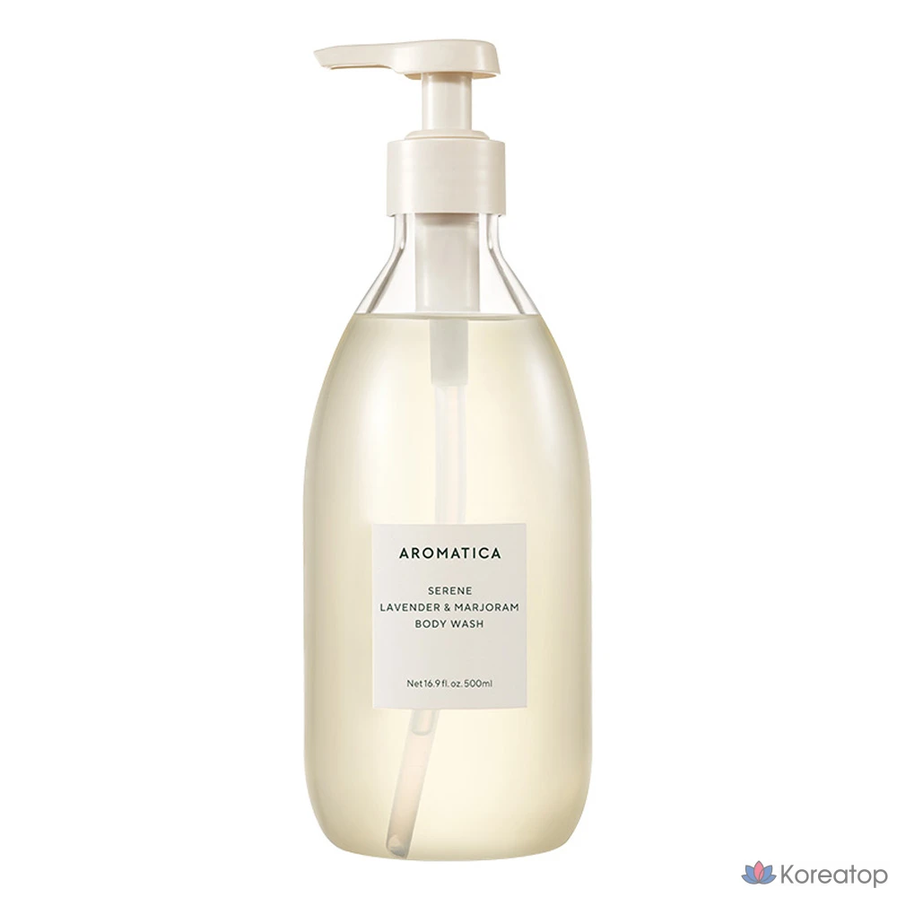 Гель для душа Aromatica Serene с ароматом лаванды и майорана, 500 мл, 1 шт.