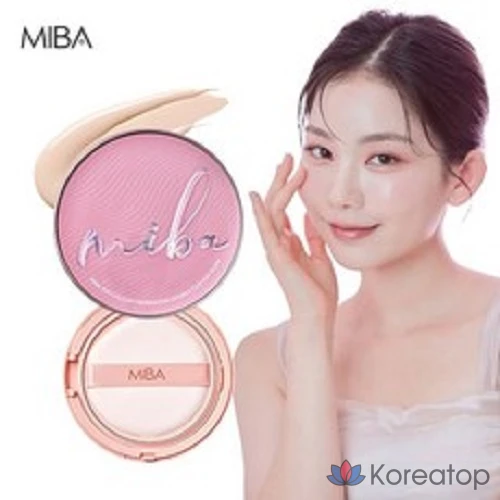 Тональный крем-кушон MIBA Wang Season 3 Ion Calcium Foundation Double Cushion Glow No. 21, 1 шт.