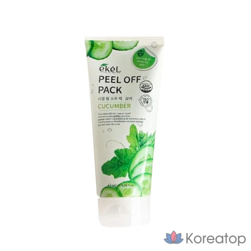 Ekel Peel Off Pack 180ml Огурец, 1 упаковка, 1 шт.