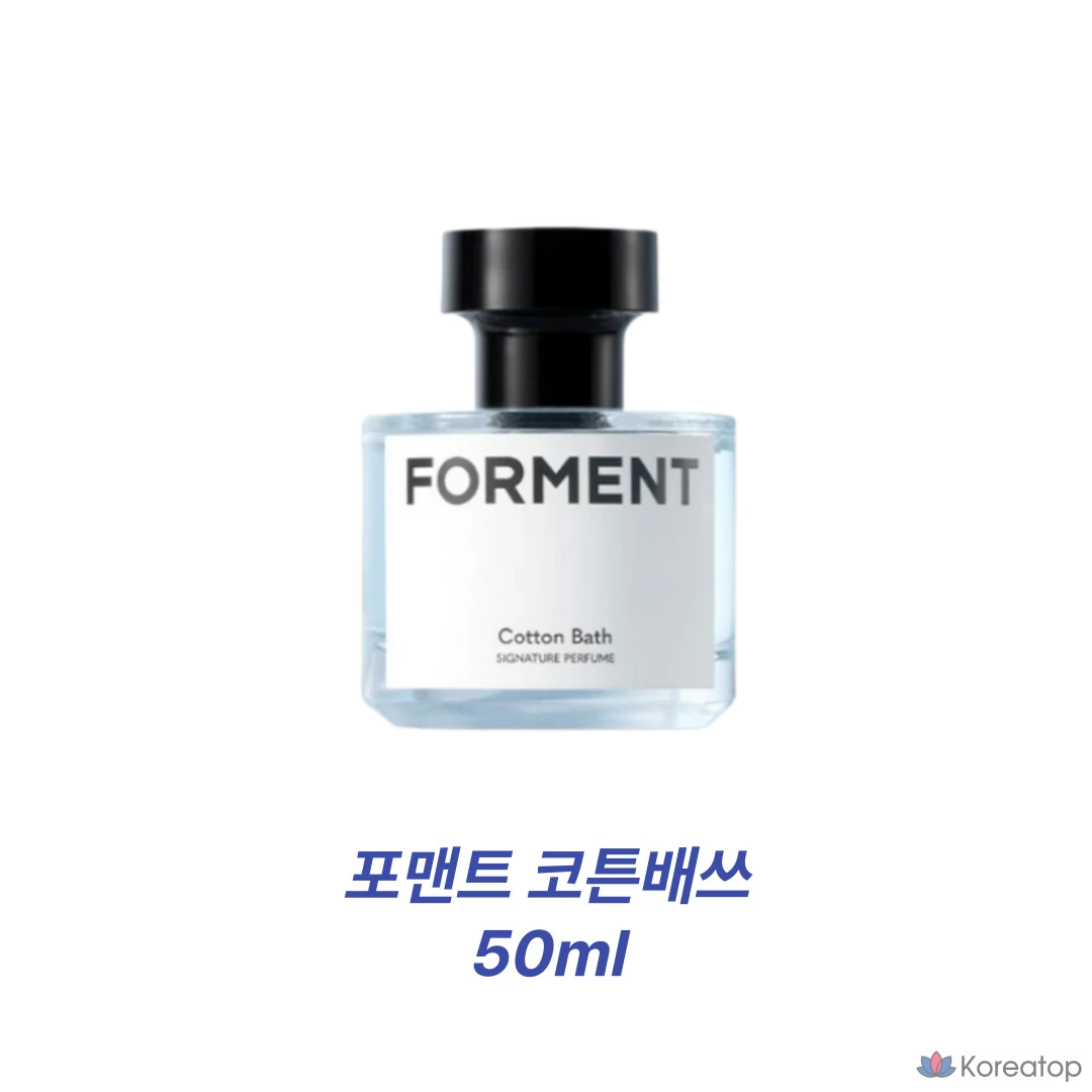 Парфюмированное масло для ванн Forment Signature Perfume Cotton Bath, 50 мл, 1 шт.