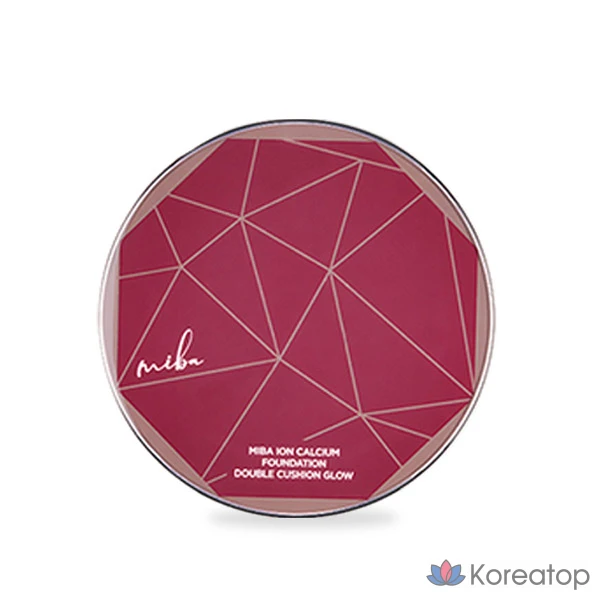 Тональный крем-кушон MIBA Wang Cushion Ion Calcium Foundation Double Cushion Glow Season 3, 1 шт., № 23