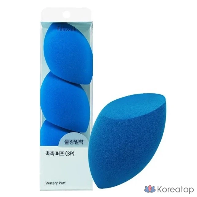 Пэды Fillimilli Moist Puff, синий, 3 шт.