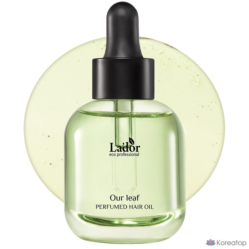 Масло для волос Lador Perfume Hair Oil Our Leaf (Damaged Hair / Green Rose Cotton), 30 мл, 1 шт.
