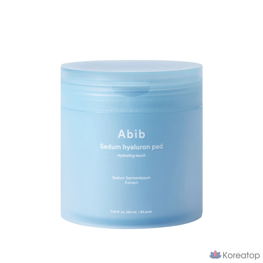 Пэды Abib Moisture Booster Hyalurone Hydrating Touch Pad, 220 мл, 80 шт.