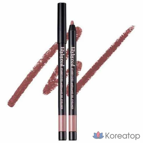 Гелевая подводка для глаз Lilybyred Stareyes Nine to Nine, оттенок 19 Misty Pig