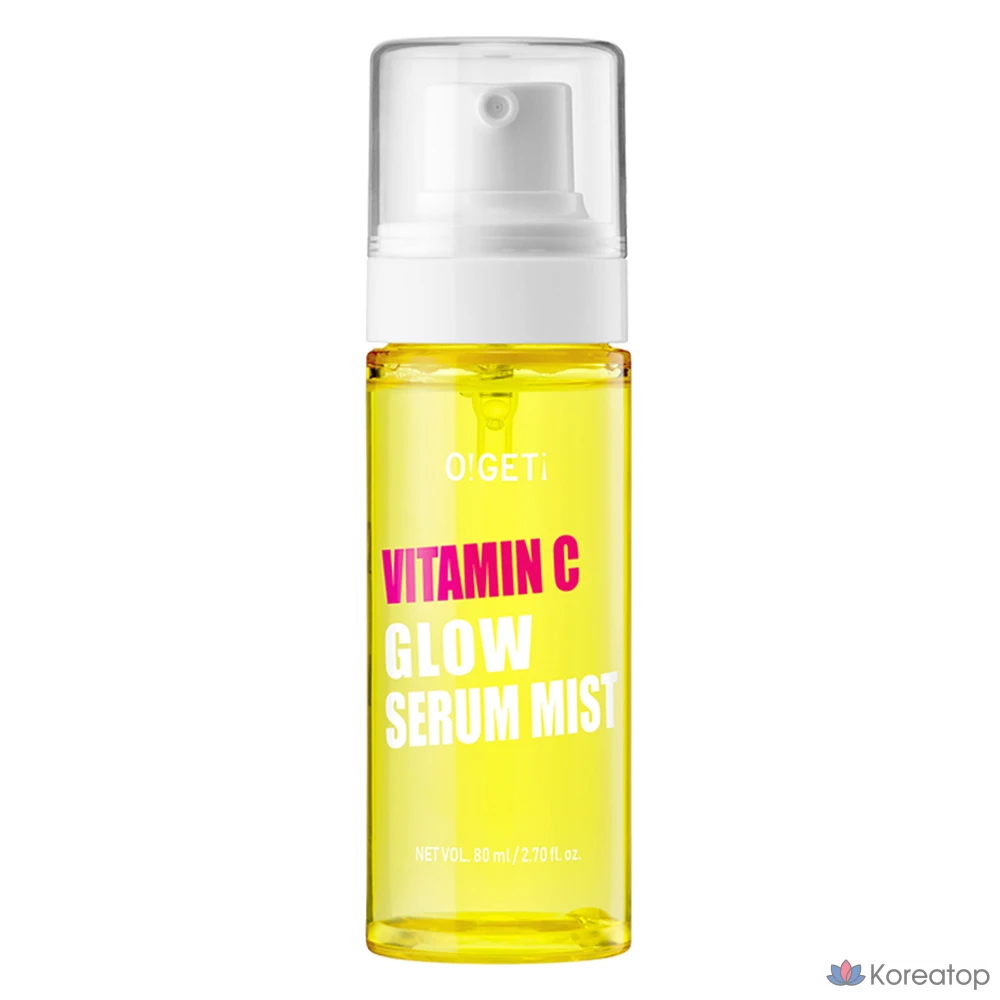 Сыворотка-спрей Oget Vitamin C Glow Serum Mist, 80 мл, 1 шт.