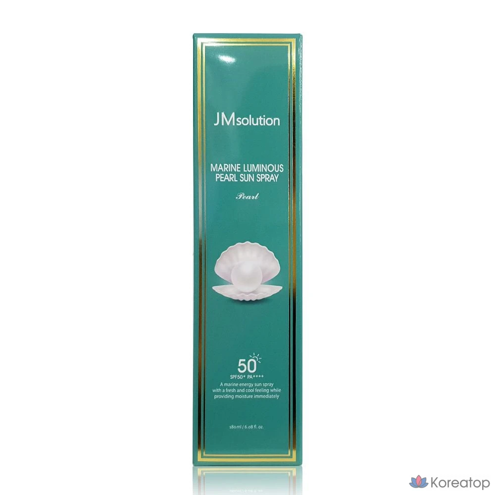 Солнцезащитный спрей JM Solution Cheonggwang Marine Pearl Sun Spray Pearl, 180 мл, 1 шт.