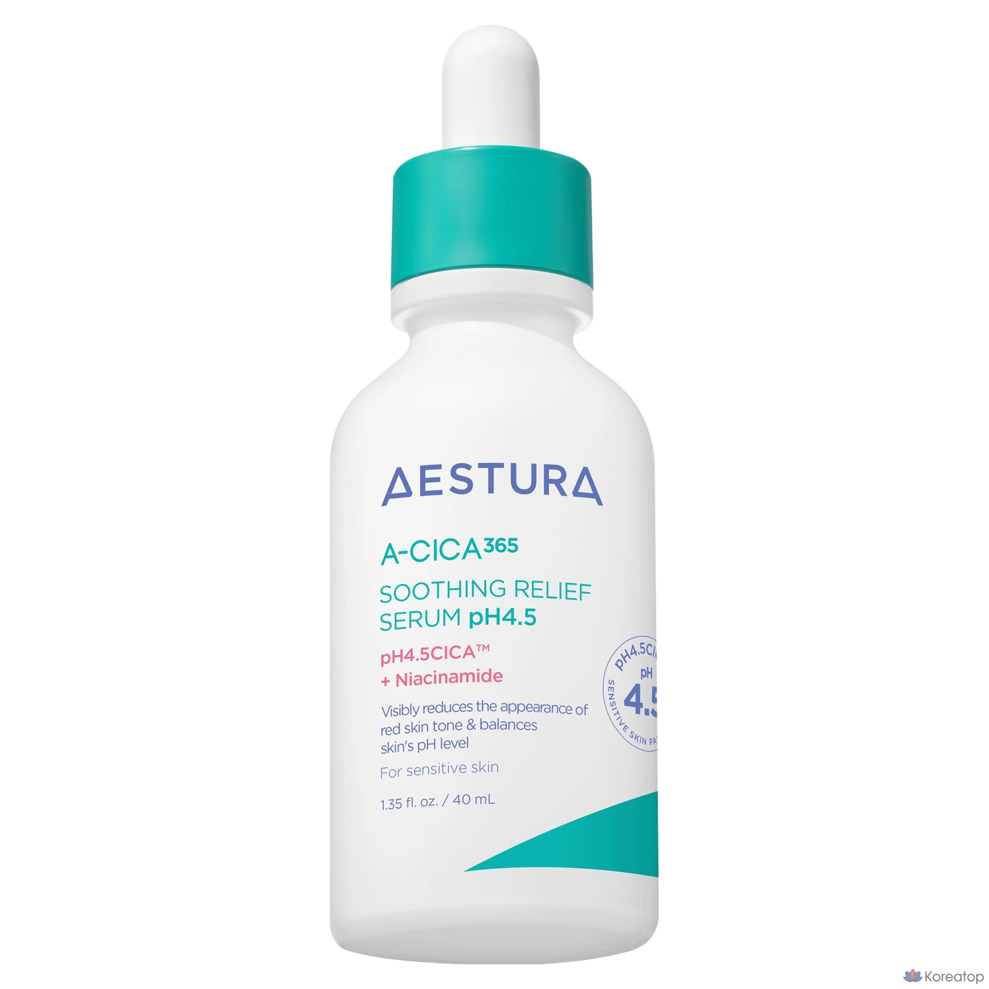 Сыворотка AESTURA A-Cica 365 Blemish Calming Serum pH 4.5, 40 мл, 1 шт.