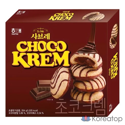 Шоколадный крем Haitai Confectionery Sablé