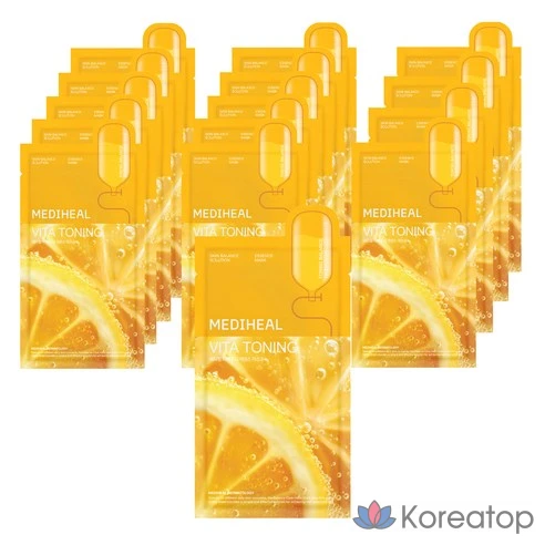 Тканевая отбеливающая маска Mediheal 20 мл