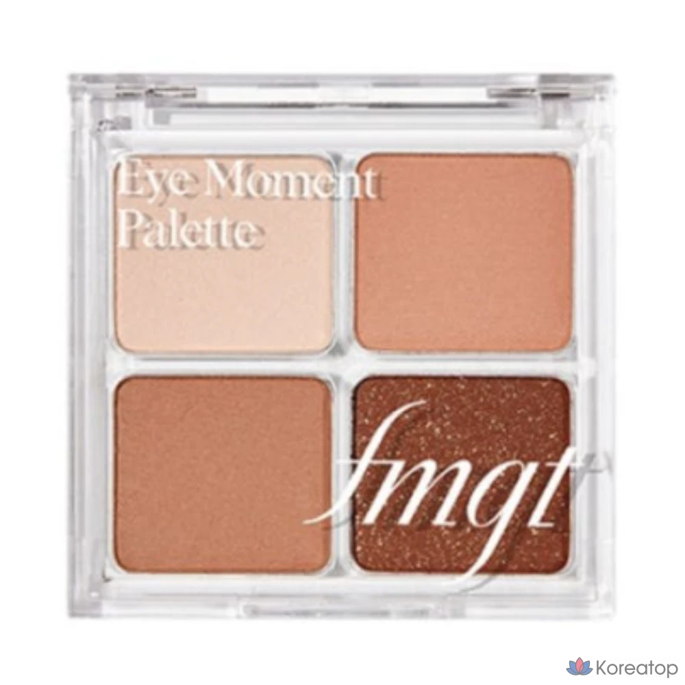 Тени для век FMGT Eye Moment Shadow Palette, оттенок 01 Smoke Brown, 1 шт.