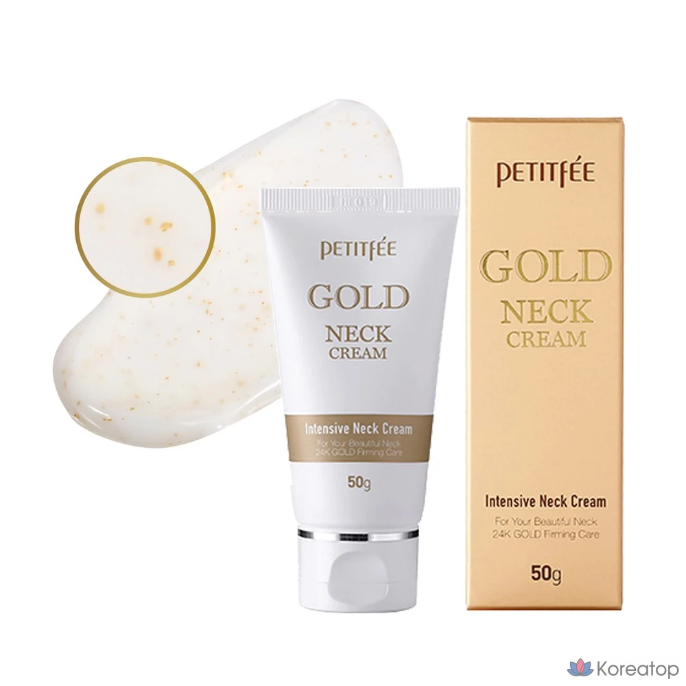 Крем для шеи Petitfee Gold, 50 г, 1 шт.