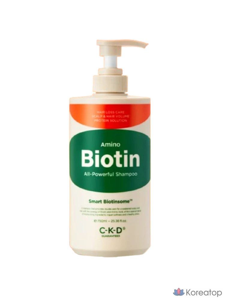 Шампунь CKD Amino Biotin All Powerful Shampoo, 750 мл, 1 шт.