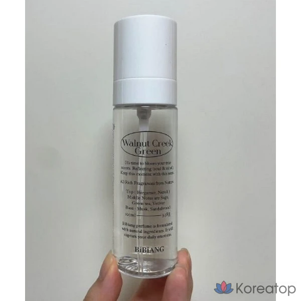 Парфюмерная вода Vivienne Niche Fabric Perfume Walnut Creek Green Eau de Parfum и спрей для тела BiBiANG Soap-Scented Body Mist Musk, 1 шт., 10 мл